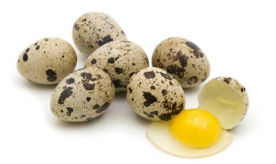 Quail eggs for potency