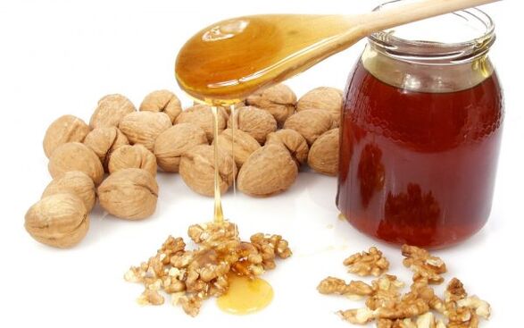 Walnuts with honey for potency